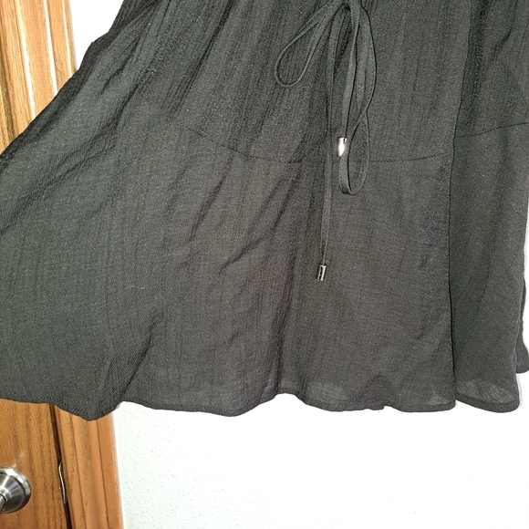 NWT Stilla Prairie Gothic Core Mini Flare Dress - Picture 3 of 7